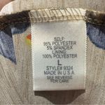 Freeway Apparel Freeway mocha navy burnt orange and mustard yellow paisley maxi dress large Photo 5