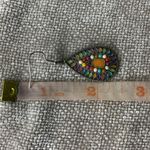 Bohemian Style Bead Oil Colorful Teardrop Drop Dangle Earrings Multiple Photo 3
