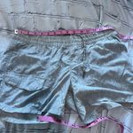 Columbia  Drawstring Hiking Shorts Omni-Shade Gray Printed Women’s Small Hippie Photo 10