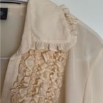 Josephine Chaus Cream Ruffled Women's Top Photo 3
