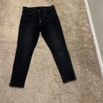 Veronica Beard  Debbie ankle skinny high rise button fly 32 $228 black Photo 5