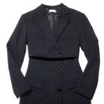 Sandro NWT Megane in Noir Black Blazer Jacket Style Mini Dress 34 $520 Photo 2