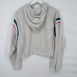 Nike Gray Hoodie Long-Sleeved Graphic Pull-Over Hoodie Medium Photo 3