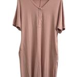 Angel maternity blush pink gown sz M Photo 8