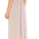 Show Me Your Mumu  June Maxi Dress in Soft Beige Chiffon size Small Photo 1