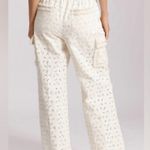 Avec Les Filles Ivory Embroidered Wide Leg Pants Photo 2