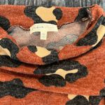 Leopard Print Turtleneck top size XL by perfect peach Orange Photo 1