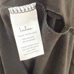 Lulus  Black Spaghetti Strap Twist Front Maxi Dress Size S Photo 5