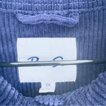 Per Se  Navy Corduroy Button Front Jacket With Breast Pockets‎ Plus Size 2X Photo 5