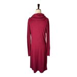 Tommy Bahama  Dress Women Medium‎ Red Cowl Neck Wool Blend Knit Sweater Dress Photo 1