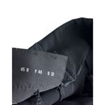 Akris Black Women's Pants 8 Wool High Rise Career Quiet Luxury Trousers Work Photo 7