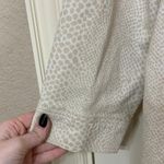 D & Co Animal Print Denim Jacket Tan Photo 2
