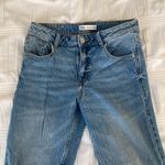 ZARA  flared ripped jeans Photo 1