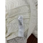 Adrianna Papell NEW Womens S White Knit Top Sweater Long Sleeve Scalloped Hem Photo 9