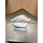 The North Face  Jacket Women Sz L White Water Resistant Windbreaker Hiking Hooded Photo 3