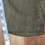 Wash Lab Womens Cinched Waist Chambray Wake Me up Jumpsuit Army Green XS NWT Photo 11