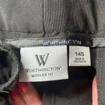 Worthington Women's Black Trouser Pant Size 14 S Photo 2