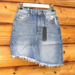 Anthropologie NWT Anthro  Blue Jeans Denim Skirt Photo 3