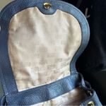 Michael Kors Riley LG Leather Backpack Navy Photo 3