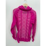 Athletic Essentials Cowl Neck Pullover Size L Pink Workout Running Sweatshirt Size L Photo 1