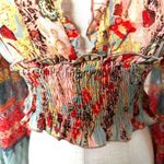 SheIn colorful long sleeved crop top Photo 3