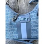 Juicy Couture Blue Shoulder Bag with Pouch Logo Charm Y2K Aesthetic Photo 5