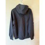 Gildan Long Sleeve Graphic Print Kangaroo Pocket Hooded Black Women's Size Large Photo 1