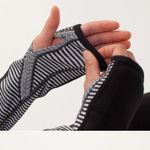 Lululemon Run: U-Turn Pullover Mini Check Pique Black White Sz 10/12 Reversible Photo 11