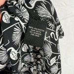 Catherine Malandrino Black and White Flamingo Print Top Sleeveless Sz Sm Photo 10