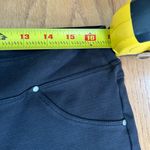 Soft Surroundings  Shorewood Pull On Tapered Crop Ruched Pants Size Large Black Photo 6