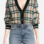 Scotch & Soda NEW  Sweater Cardigan Eggnog/rainforest/meerkat Medium Photo 0