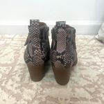 Universal Threads Universal Thread Snake Skin Print Booties Photo 2
