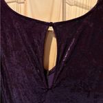 American Eagle Crushed Velvet Velour Flutter Sleeve Party Dress size M NWT Photo 4