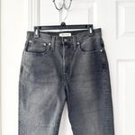 Madewell Slim Demi Boot Denim Jeans Dark Grey Harlocke Wash Size 28 AK549 Photo 2