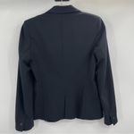 ZARA Women’s black polyester blazer jacket size 6 Photo 4