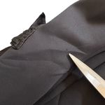 Mother of All Deville Cut Out Velvet Bow Blazer Power Suit Dress Black Medium Photo 10