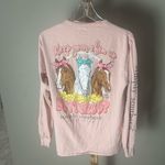 Simply Southern “Keep Your Chin Up Buttercup” Long Sleeve Shirt Size M Women’s Photo 2