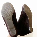 Stuart Weitzman  Dark Chocolate Brown Suede Ankle Boots Photo 2