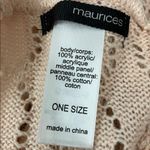 Maurice's  Soft Pink Knit Infinity Scarf Photo 2