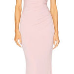 Katie May  X Revolve Surreal Dress in Rose Quartz Small New Womens Maxi Gown Photo 0