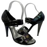 Giuseppe Zanotti Sandals Women’s 36.5 Iridescent Peep Toe Stiletto Ankle Strap Photo 0