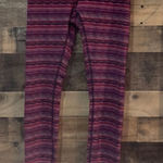 Lululemon Wunder Under Pant III Space Dye Twist Regal Plum Alarming Photo 0