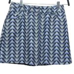 Slazenger Golf Skort lcy Purple Skirt Chevron Print 5 Pocket Skort Size 2 Photo 0
