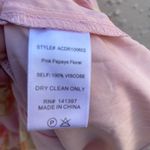 ASTR floral print ruffle off- shoulder mini dress smocked bodice size M Photo 4