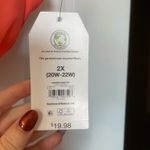 Time & Tru  Orange Bikini Top Photo 2