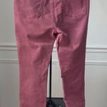 Free People  High Rise Muted Red Jeans 30 x 27 Photo 0