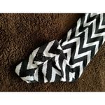 Cato  Womens Black & Gray 3/4 Sleeve Mandarin Collar Shirt Top Blouse Size (S) Photo 4