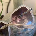 Burberry Authentic  59mm Oversized square logo acetate/metal sunglasses Photo 1