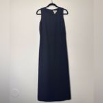 Eddie Bauer  sleeveless Maxi sheath dress black size 4 Career Photo 1
