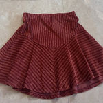 Free People  velvet burnt orange skirt  Photo 0
